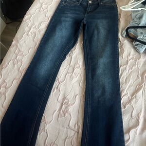 YMI Dark Blue Flare Women's Jeans